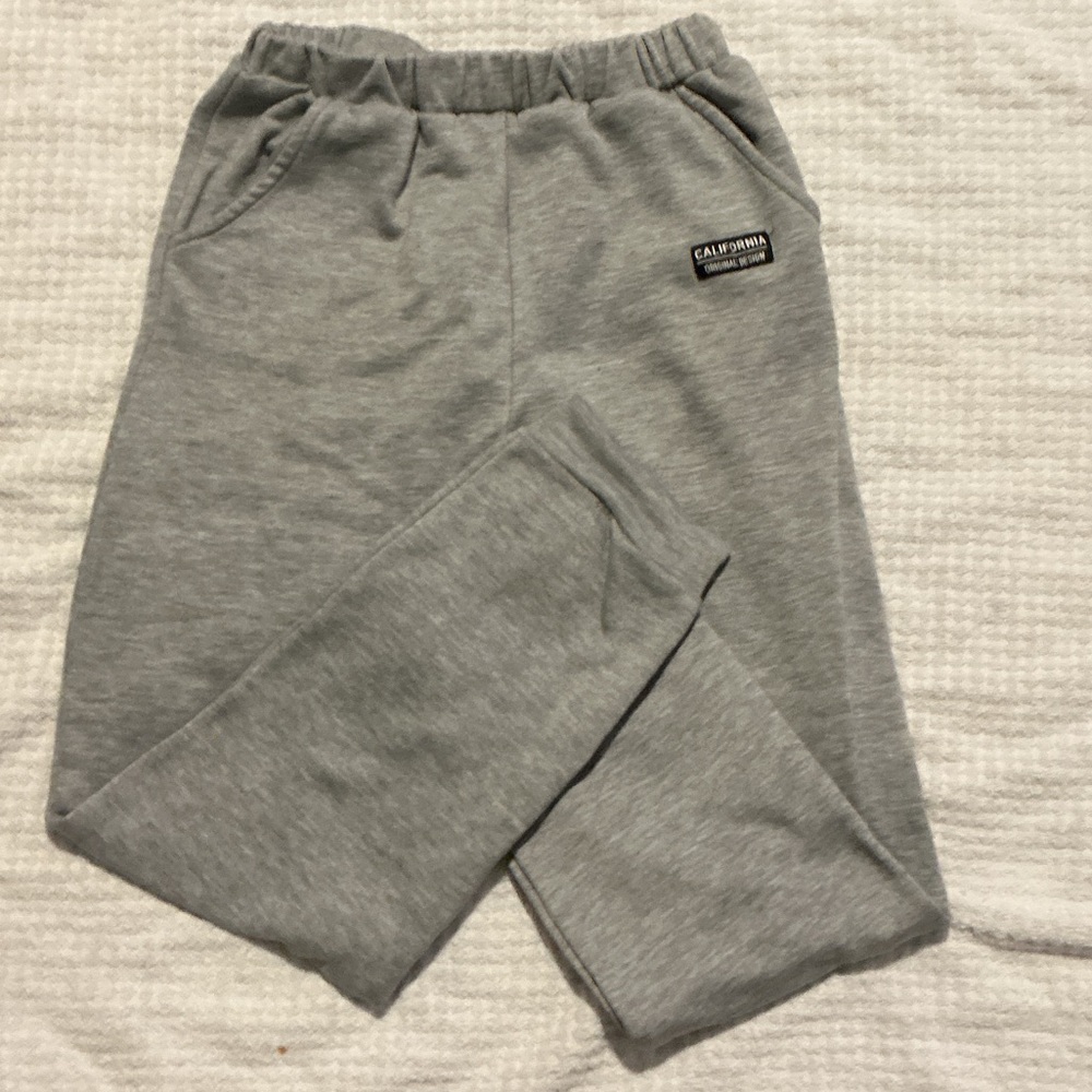 SHEIN Kids Light Gray Joggers